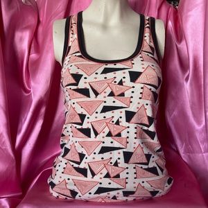 Vintage Marc Jacobs Soft Cotton Geometrical Tank Top Size Small